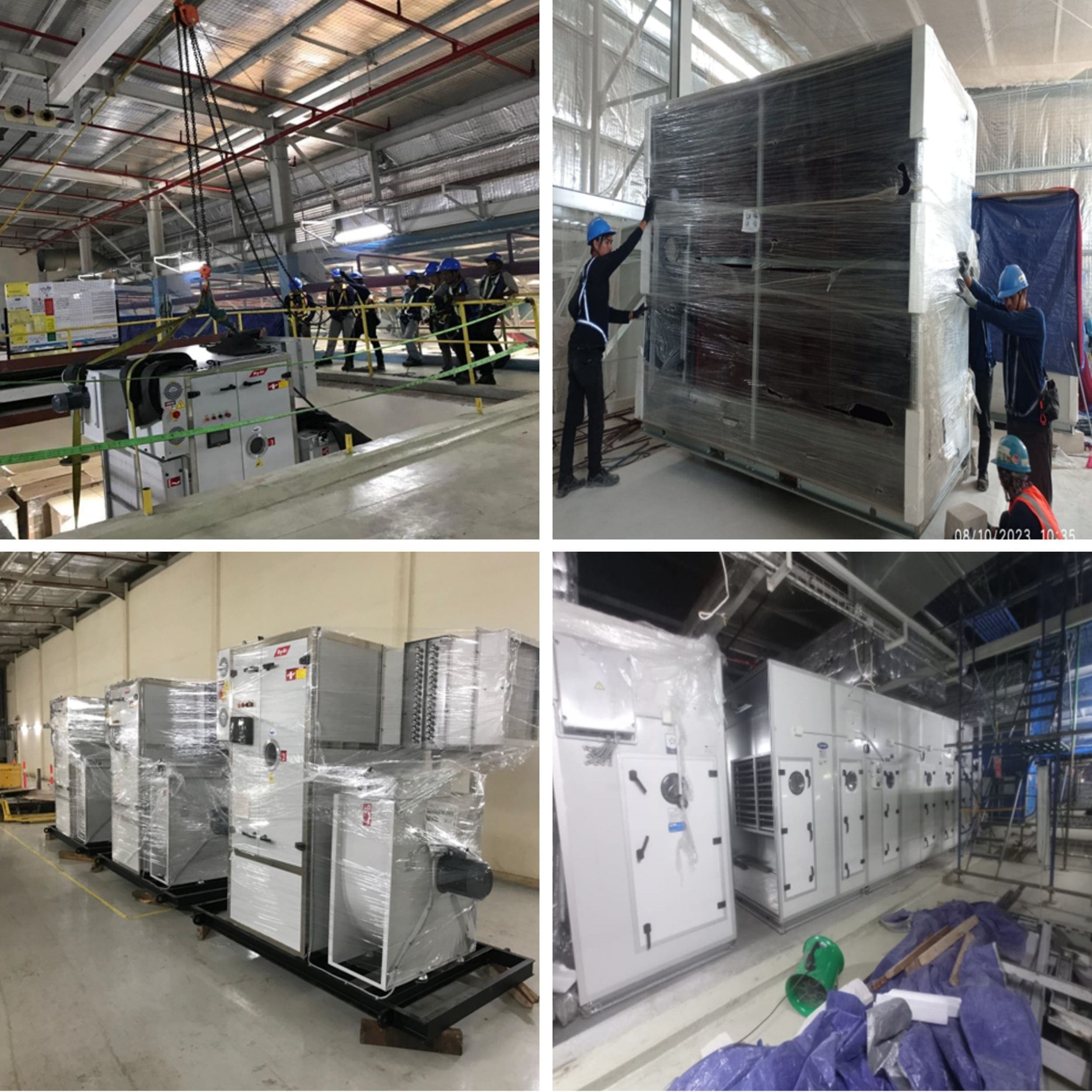 Instalasi AHU & Dehumidifier