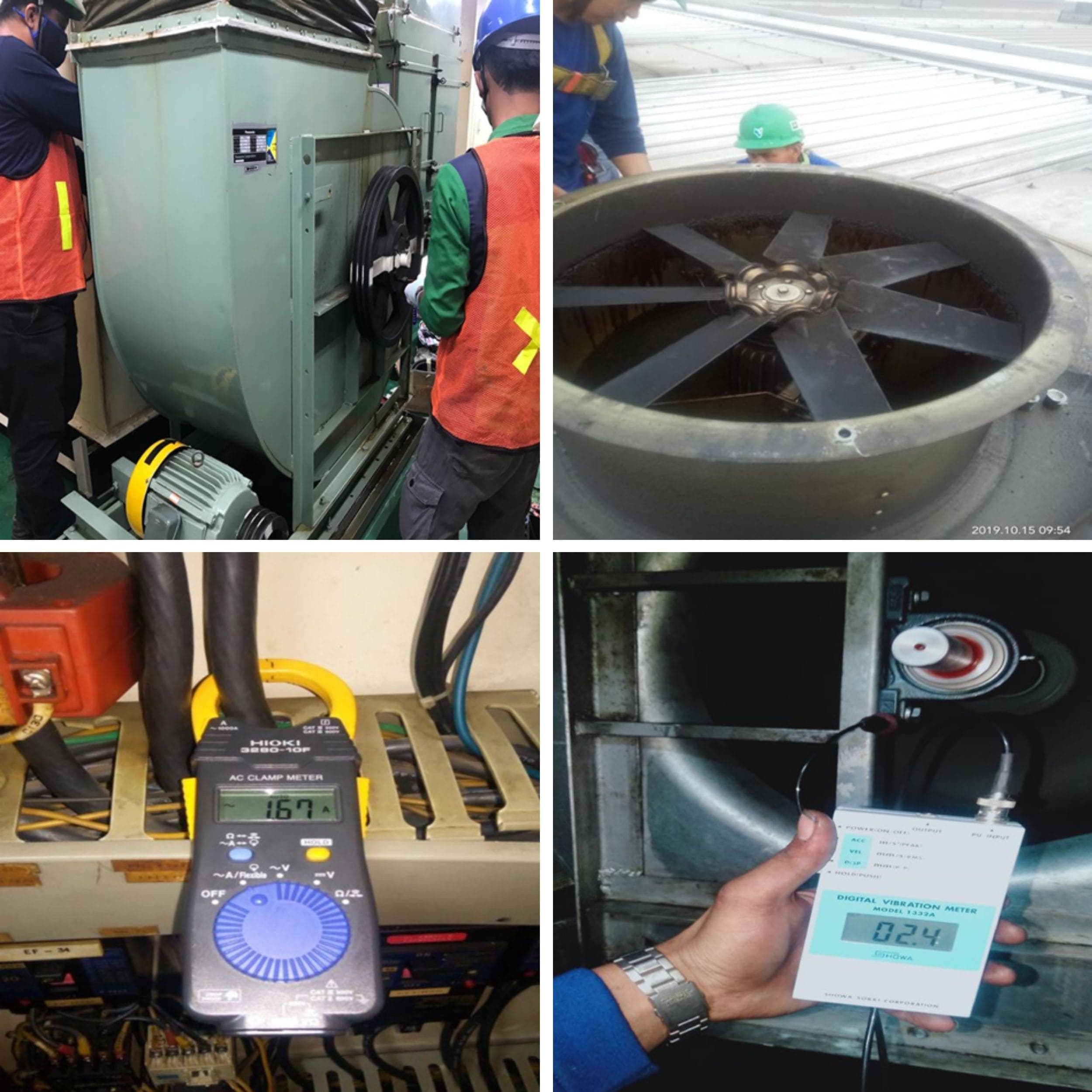 Overhaul & Balancing Blower Fan